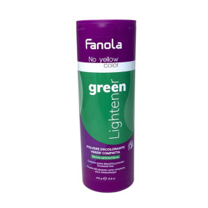 *Fanola No Yellow Color Green Lightener Blondierpulver 450 g